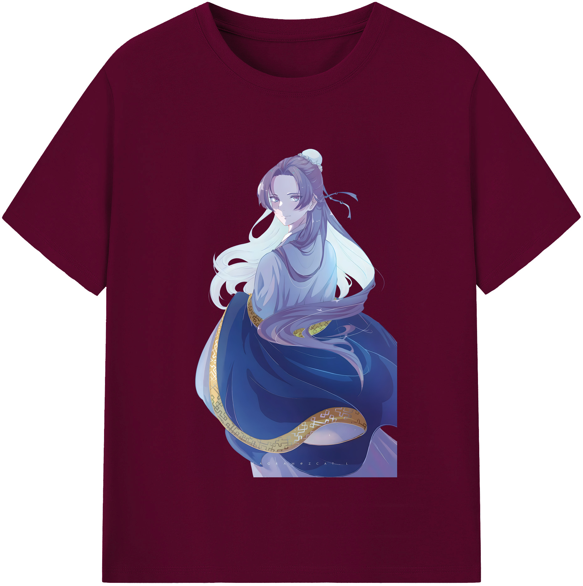 （画像用） 薬屋のひとりごと The Apothecary Diaries レディースカジュアルプリントTシャツ（綿100％）